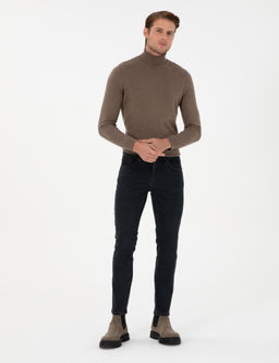 Koyu Mavi Slim Fit Jean Pantolon - Pierre cardin фото 3