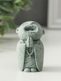 Подставка под благовония песчаник "Маленький монах Сян Дао" 3,5х3х5,5 см