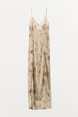 FLORAL PRINT STRAPPY DRESS