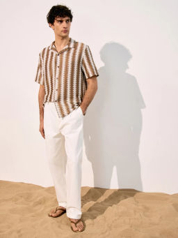 Рубашка из фактурного хлопка ZR2605043005-65 / Zarina