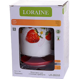 26355 Подставка д/стол/прибор 3пр Клубника LR(х24) - Mayer&boch фото 3