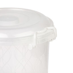 Контейнер круглый с ручками и крышк. 5л арт.А (М097) (для шашл.)