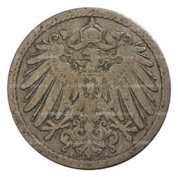 5 пфеннигов 1890 года А Германия