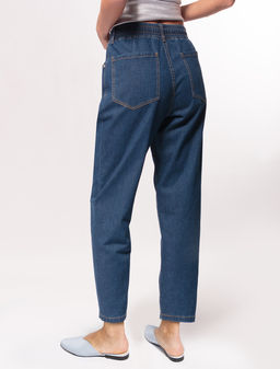 VILATTE / Джинсы джоггеры из облегченного денима  фото 4