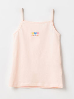 Kare Yaka Bask?l? K?z ?ocuk Atlet 2li - Waikiki фото 2