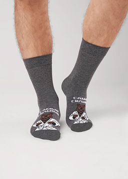 (CLE) К6566Л носки муж. 23Ф (ЧЗ)