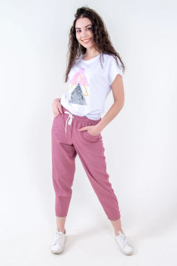 Футболка женская, цвет белый