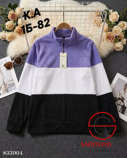 Свитер женский на полузамке