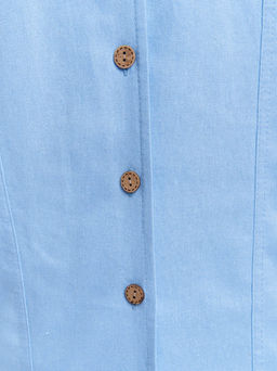 Рубашка льняная BL59152BLU13 - Артесса фото 5