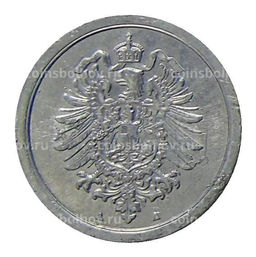 Монета 1 пфенниг 1917 года А Германия