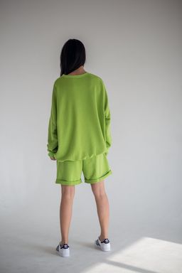 ткань джульетта, Костюм Костюм, лайм - Knitka wear фото 6