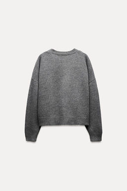 100% WOOL BASIC CARDIGAN - Zara фото 8