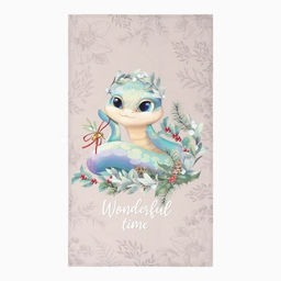 Полотенце кухонное: Новый год Этель Wonderful time 40х70 см, 100% хл, саржа 190 г/м2  фото 6