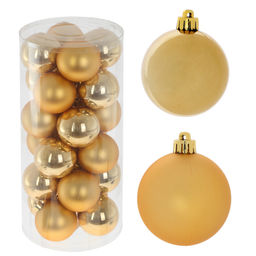 Набор из 24шт Украшение новогоднее "Шар", D 6 см, L14,5 W14,5 H31 см