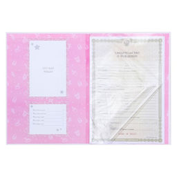 Папка для свидетельства о рождении с уголками Мои первые документы, для девочки, А4 - Долго и счастливо фото 6