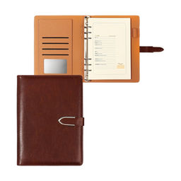 Органайзер на кольцах А5, 90 листов в линейку, с хлястиком, МИКС - Calligrata фото 19