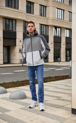 Куртка SCM-KS108-C l.grey - Fine joyce фото 4