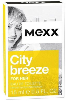 MEXX CITY BREEZE w EDT 15 ml M, туалетная вода  фото 2