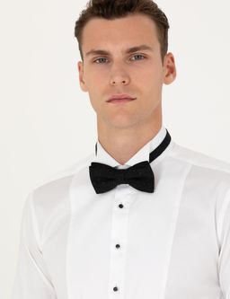 Beyaz Ekstra Slim Fit Smokin G_mlek