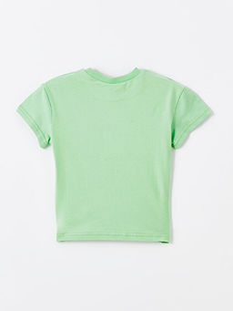 Bisiklet Yaka K?sa Kollu Bask?l? Erkek Bebek Ti??rt 2li - Waikiki фото 3