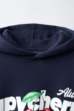 SUDADERA CAPUCHA CAPIBARA CAPYFUN  / Marino - Zara фото 3