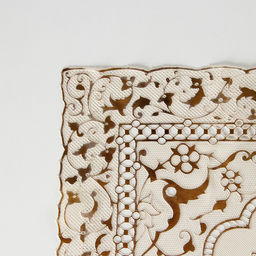 Салфетка ажурная для стола Восток, 8440 см, ПВХ, цвет золотой - Simaland фото 3