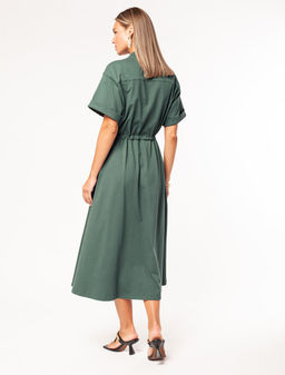 VILATTE / Платье из трикотажа пике с эластаном фото 3