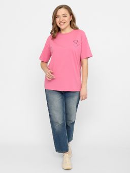 CRB wear/FSSW 60245-27 Футболка женская,розовый/Ex.Cherubino фото 3