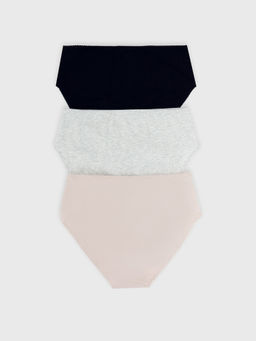 Трусы женские макси мультипак (3 шт.) в бежевом цвете экрю3 412075-3 - Mark formelle фото 7