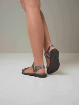 Босоножки 2020.110bl.Никель