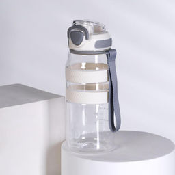 Бутылка для воды спортивная Woohooo H2O цвет White + Gray 850 ml - Галеонтрейд фото 2