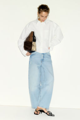 Barrel High Waist Ankle Jeans - H&m фото 8