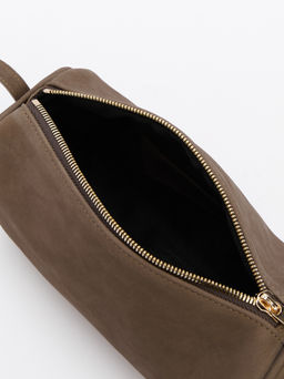 Женская сумка с ручкой MAISON DAVID MARY Артикул 4489083, серовато-коричневый  фото 4