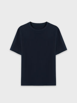 Футболка базовая мужская синяя - Mark formelle фото 4