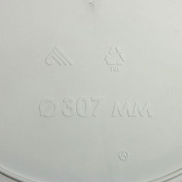 Горшок для цветов с поддоном «Лозанна», 25 л, пластиковый, белый