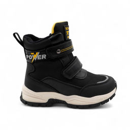 Ботинки мембранные на меху А6672-1 черные - BONCY фото 2