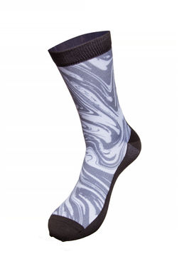 Носки длинные Черный/Белый