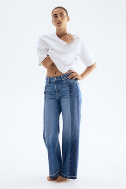Wide Regular Jeans - H&m фото 2