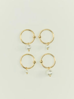 Набор колец с искусственным жемчугом ZR2605060324-6 / Zarina