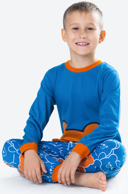 Хлопковая пижама для мальчика Bonito  фото 2