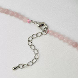 Бусы из Розового кварца 55 см +