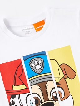 Bisiklet Yaka Paw Patrol Bask?l? Erkek Bebek Ti??rt - Waikiki фото 2