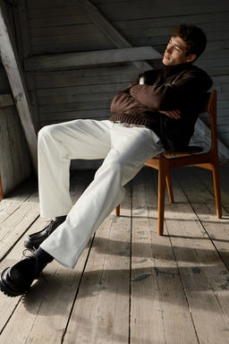 Pantalon de sarga Relaxed Fit