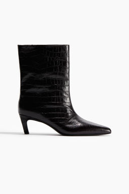 Botines de piel