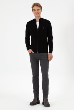 Erkek Slim Fit Siyah Triko H_rka - U.s. polo assn фото 4