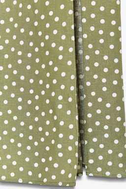 POLKA DOT LINEN BLEND MIDI DRESS - Zara фото 18