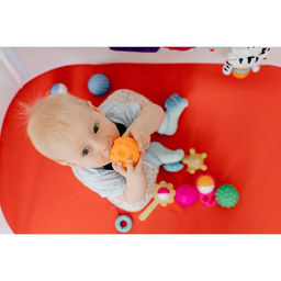 Развивающие тактильные мячики Крошка Я «Космос», с пищалкой, в наборе 5 шт.