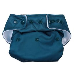 Многоразовый подгузник, флис, цвет темно зеленый - Крошка я фото 10