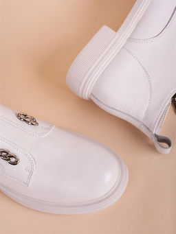 Ботинки женские натуральная кожа/ Броги удобные демисезонные HP9943B - Piniolo фото 3