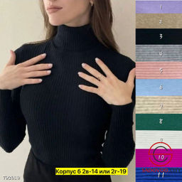 Водолазка женская повседневная - Bruno фото 4